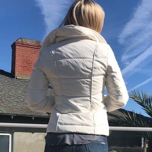 Juicy Couture Down Puffed Jacket in White
